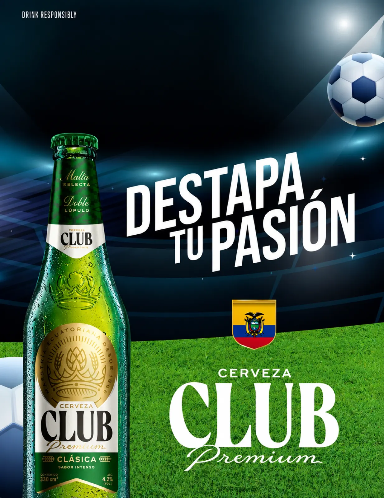 Cerveza Club premium flyer